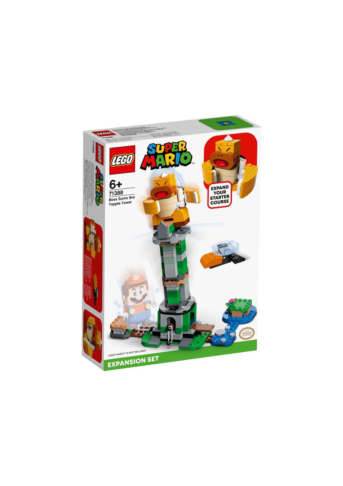 LEGO 71388 Super Mario Sumo Bridge Boss Topple Tower Expansion Set - LEGO Super Mario