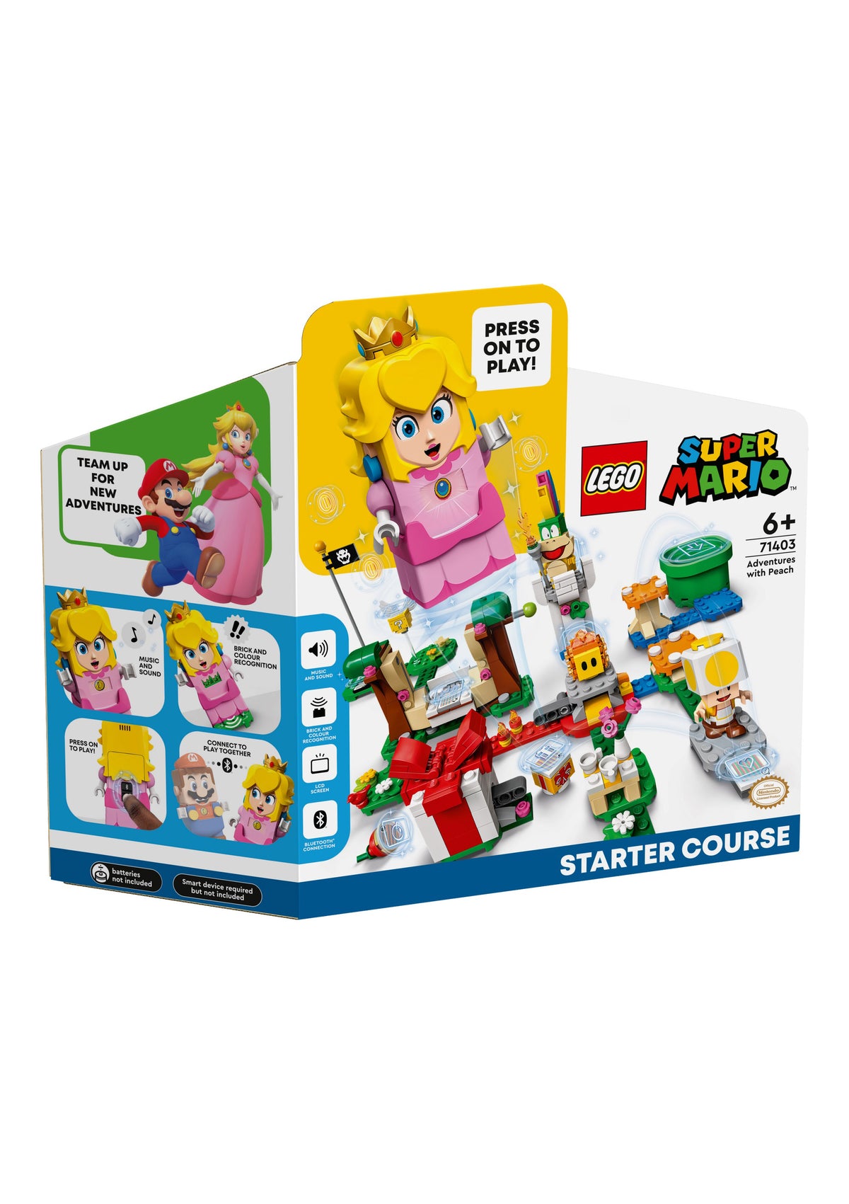 LEGO 71403 Super Mario Eventyr med Peach – startbane - LEGO Super Mario