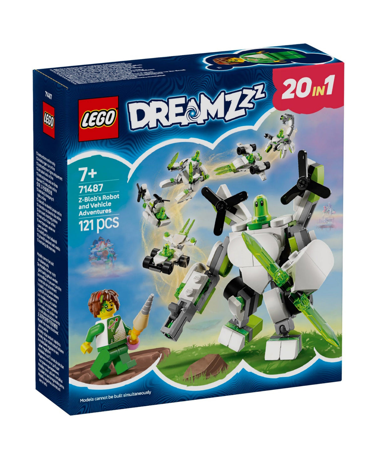 LEGO 71487 LPP Z-Blobs robot- og fartøjseventyr - LEGO DreamZzz