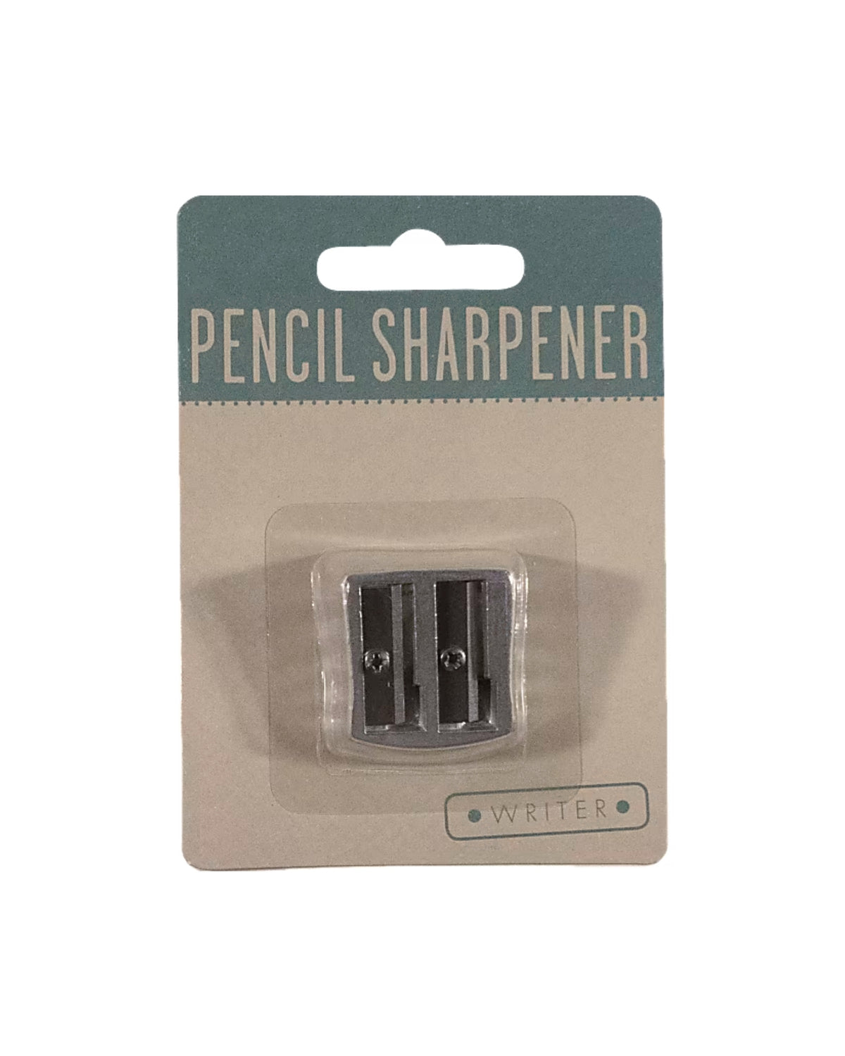 Double metal pencil sharpener