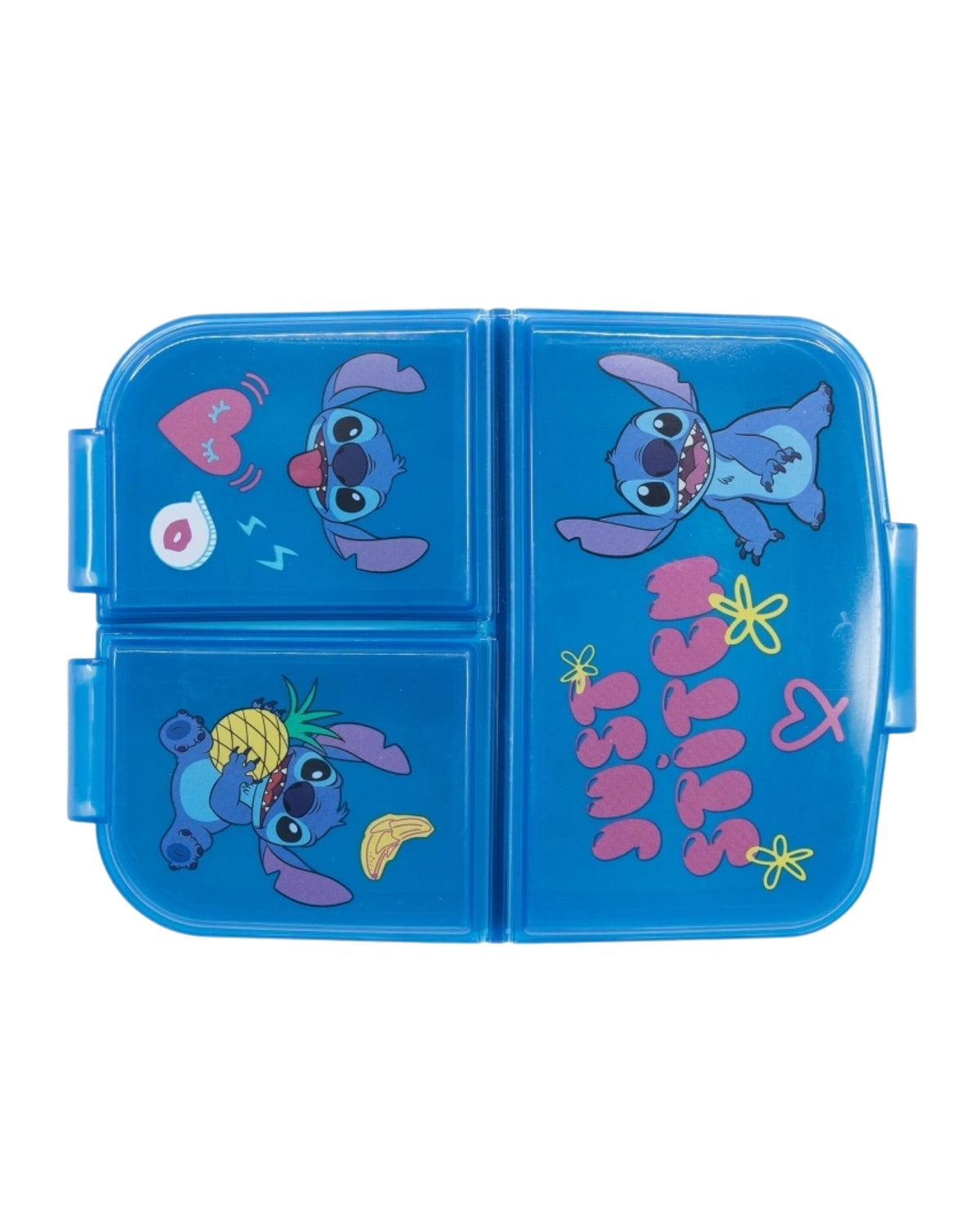 Stitch lunch box with compartments, Large