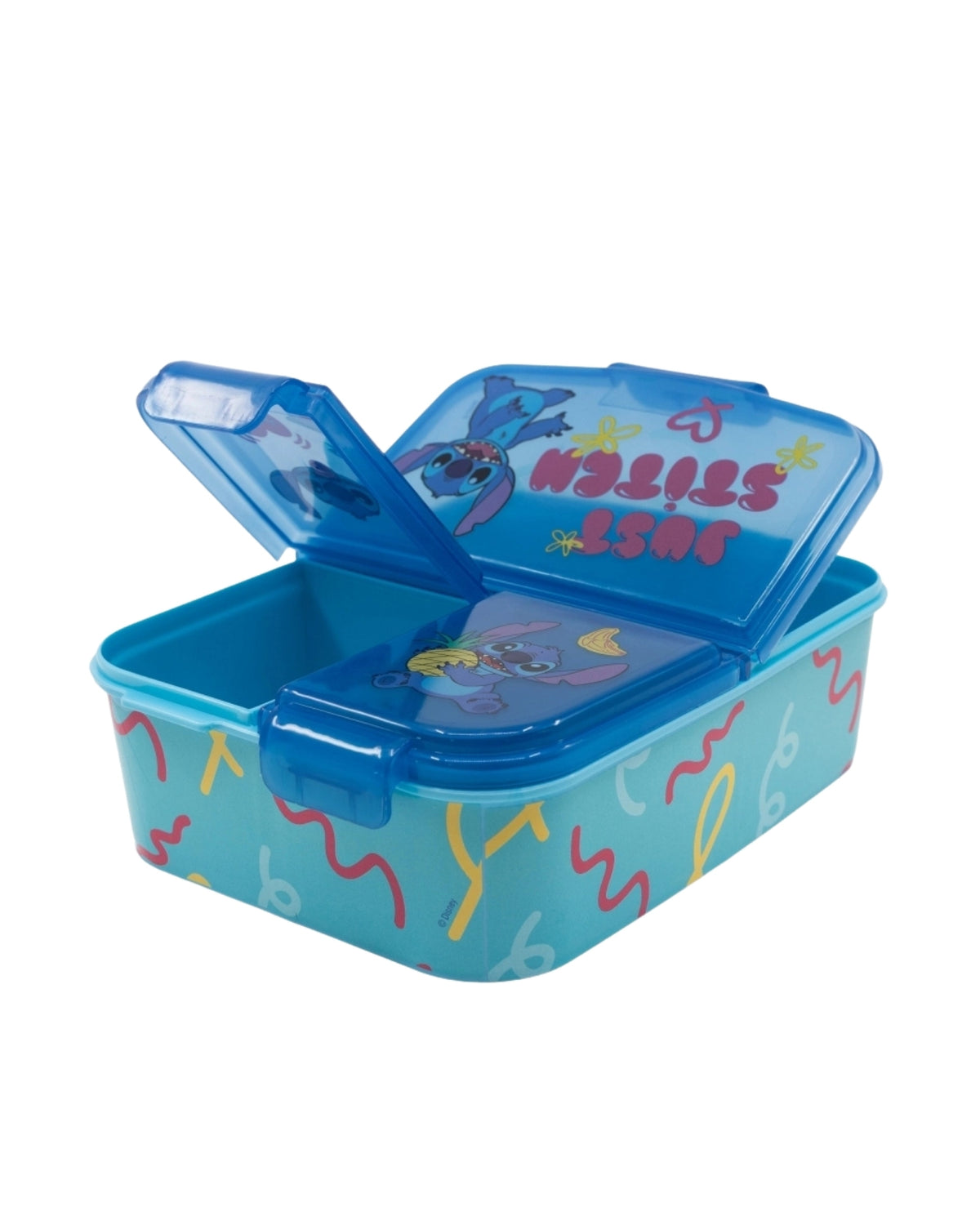 Stitch lunch box with compartments, Large