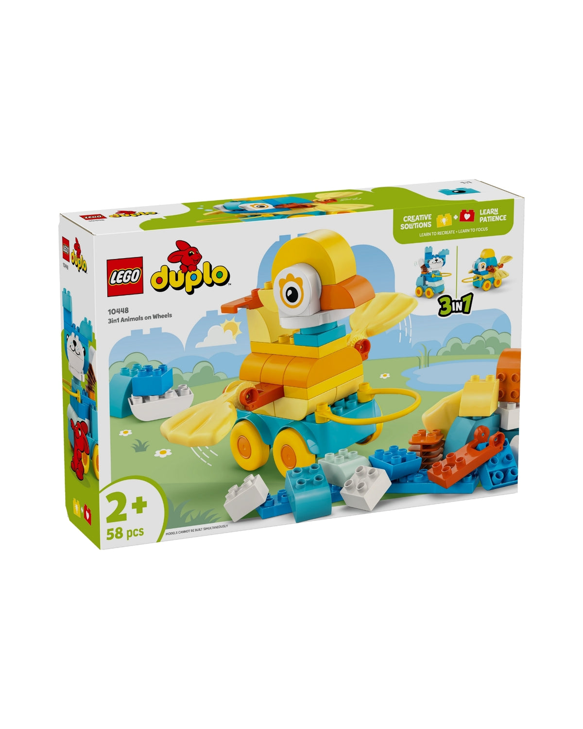 LEGO 10448 3-in-1 Animal on Wheels