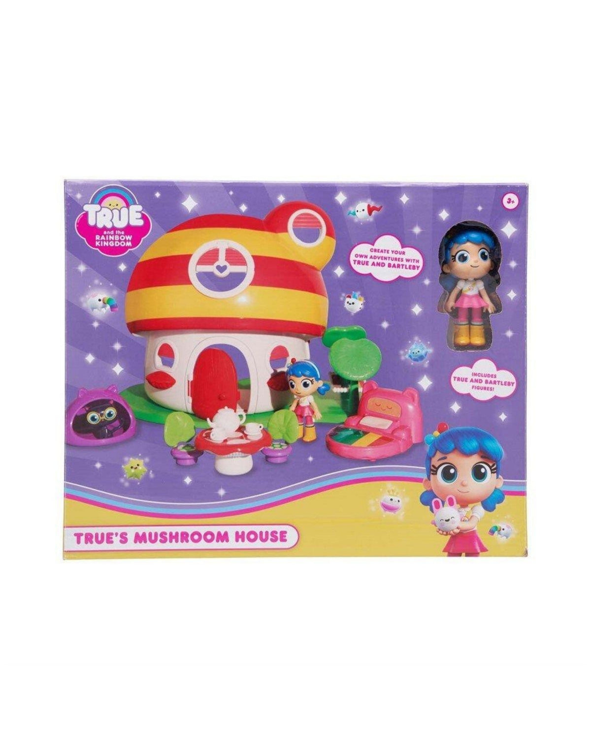 True Mushroom House w. 2 Figures