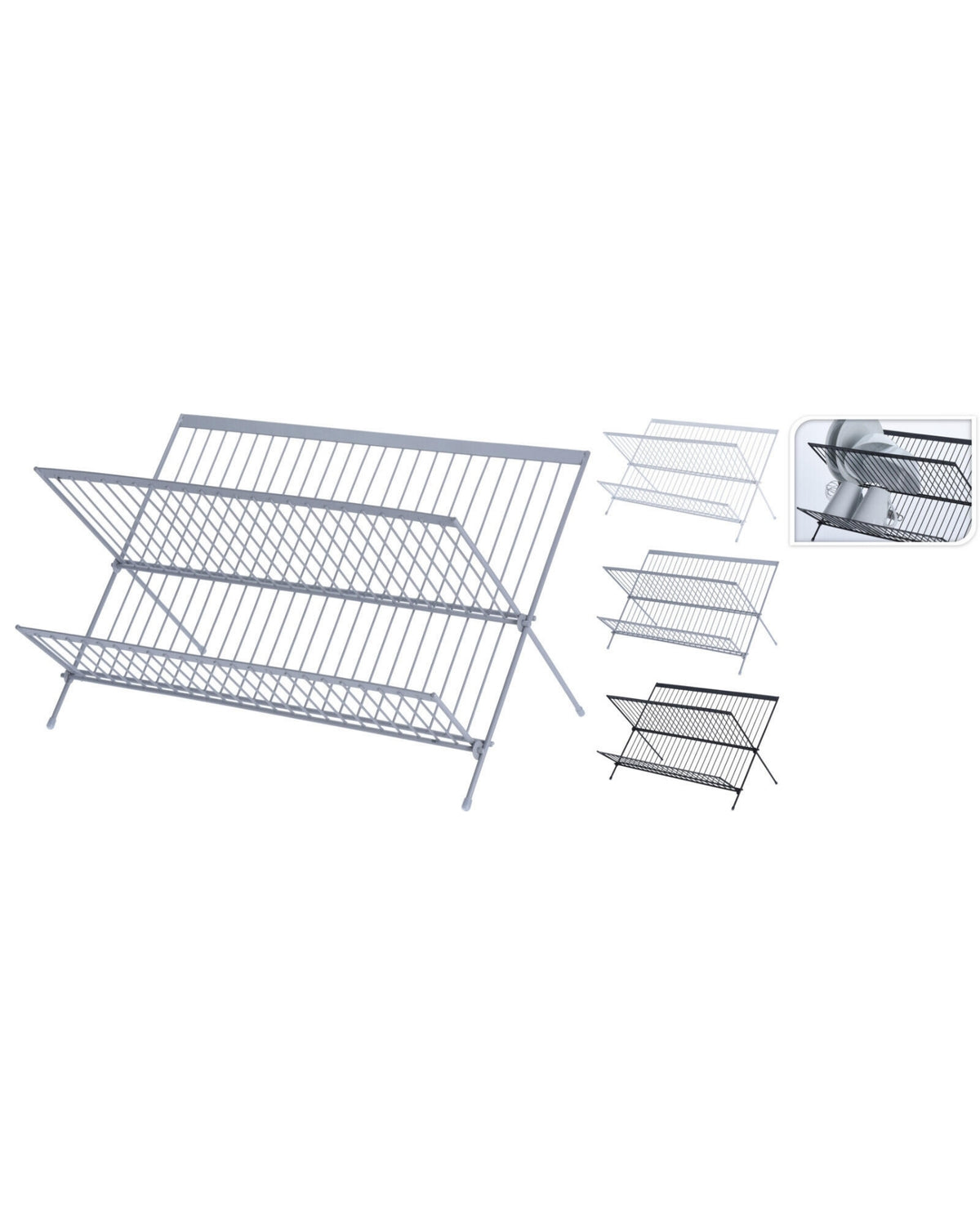 Metal dish rack - Foldable