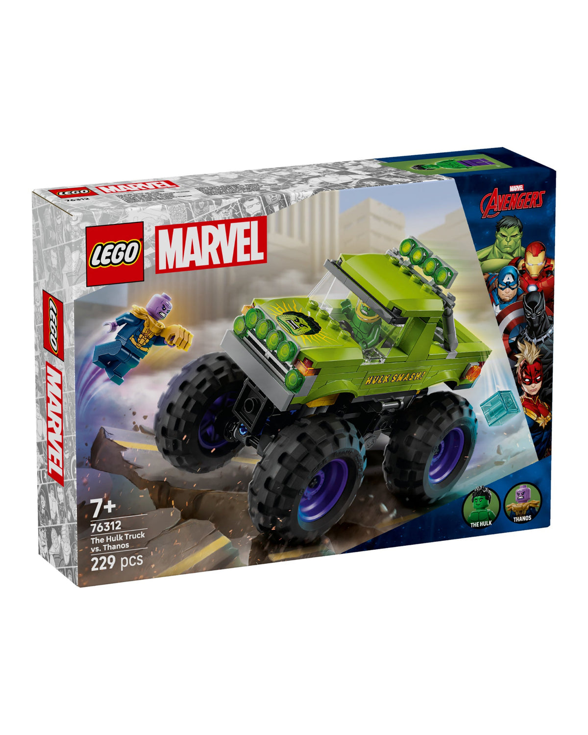 LEGO 76312 Hulk Truck vs. Thanos - LEGO Marvel