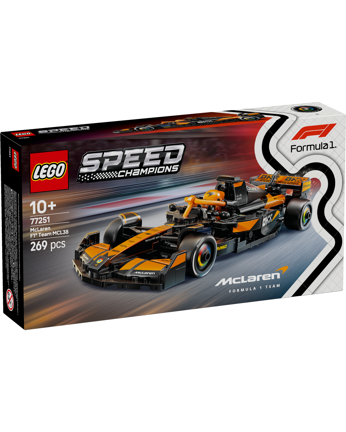 LEGO 77251 McLaren F1® Team MCL38 Race Car - LEGO Speed Champions Formula 1
