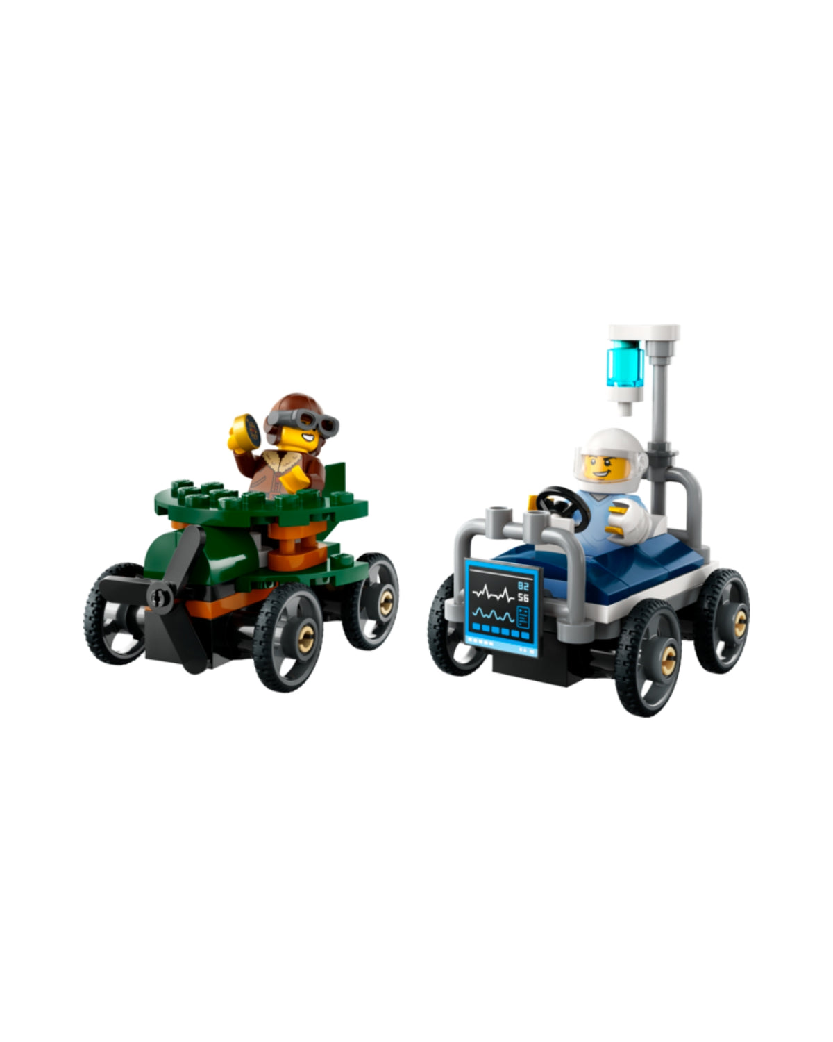 LEGO 60459 Racerbilpakke – fly mod hospitalsseng - LEGO City