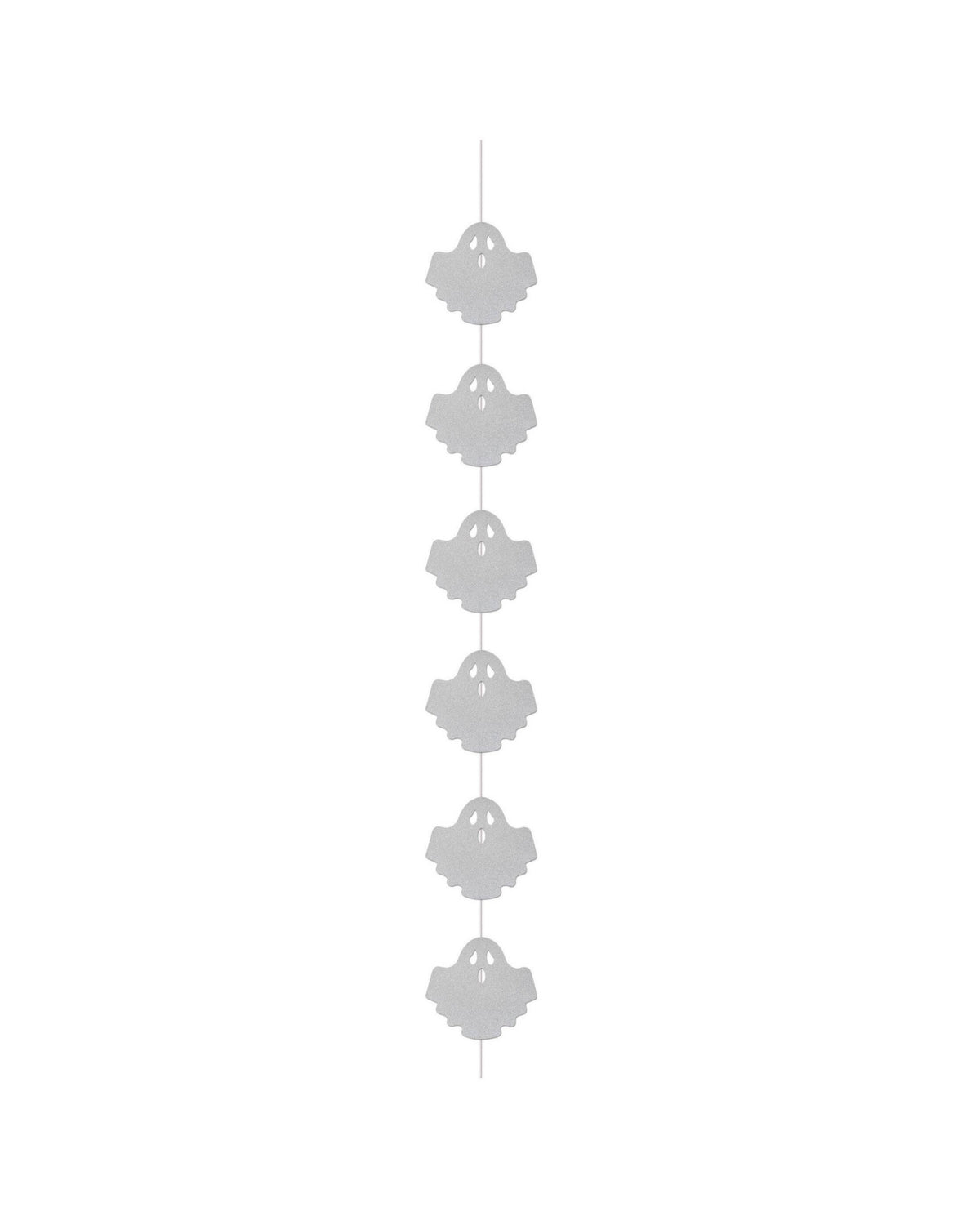 Guirlande med spøgelser 120 cm