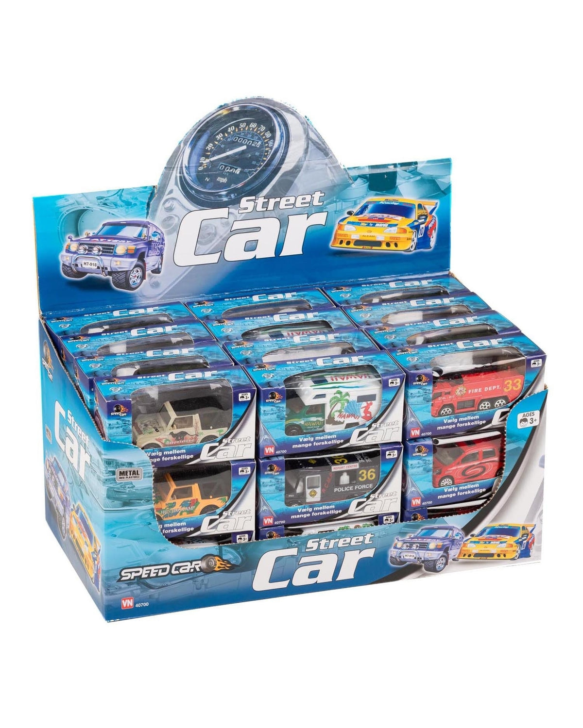 SPEEDCAR 1:64 1 stk