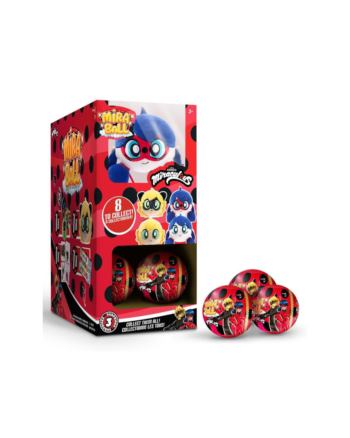 Miraculous Miraball Kwami Plush 22 cm