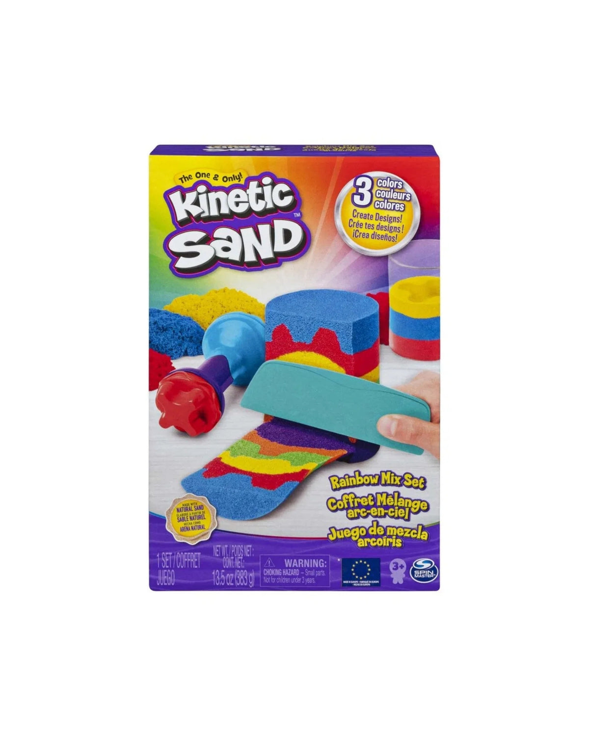 Kinetic Sand Rainbow Mix Set