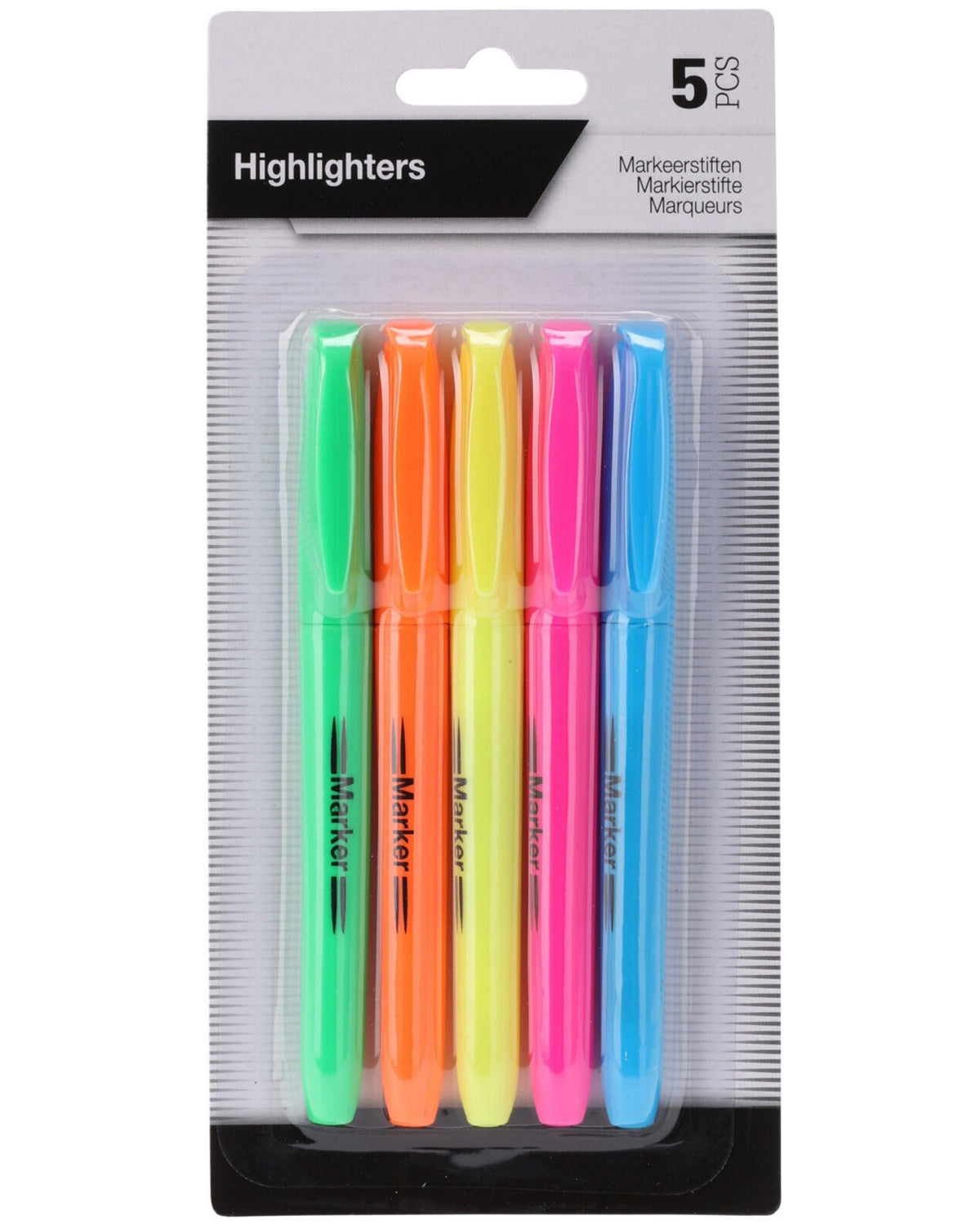 Highlighters 5 stk