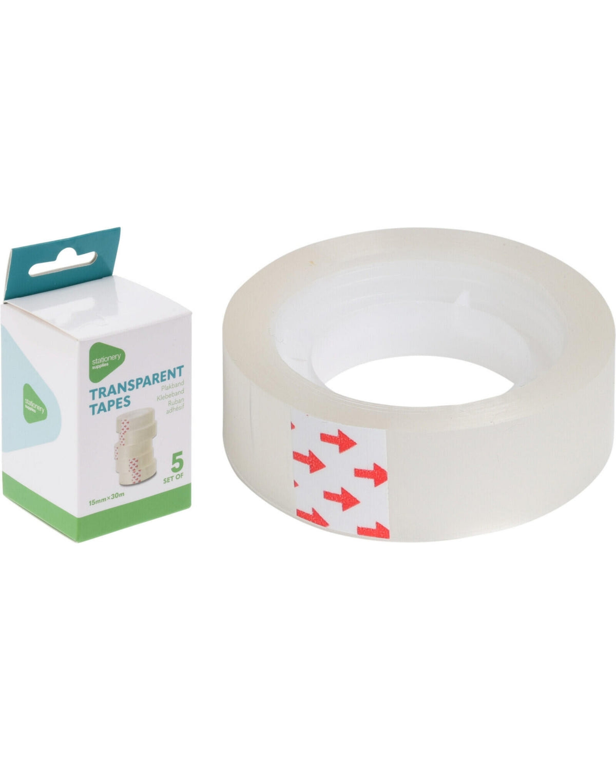 Tape 5 rolls - Transparent