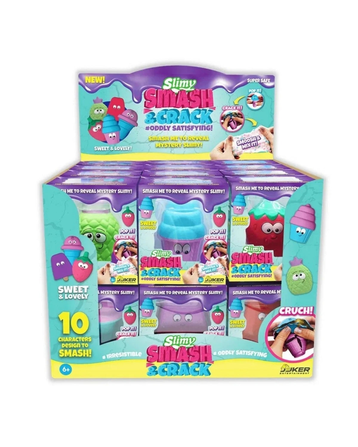Sensory Compound Slimy Smash & Crack 1 stk