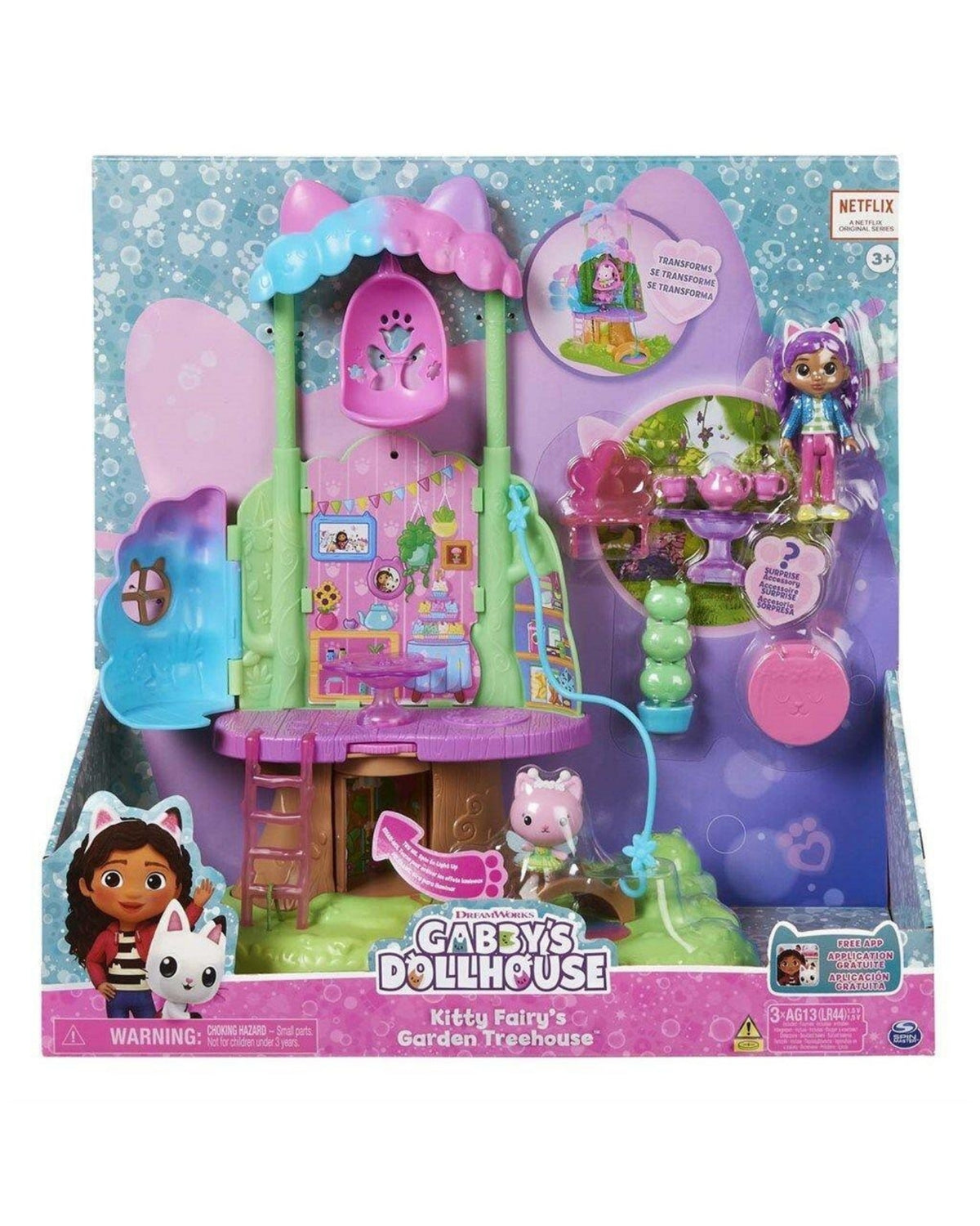 Gabby´s Dollhouse Kitty Fairy's Garden Treehouse