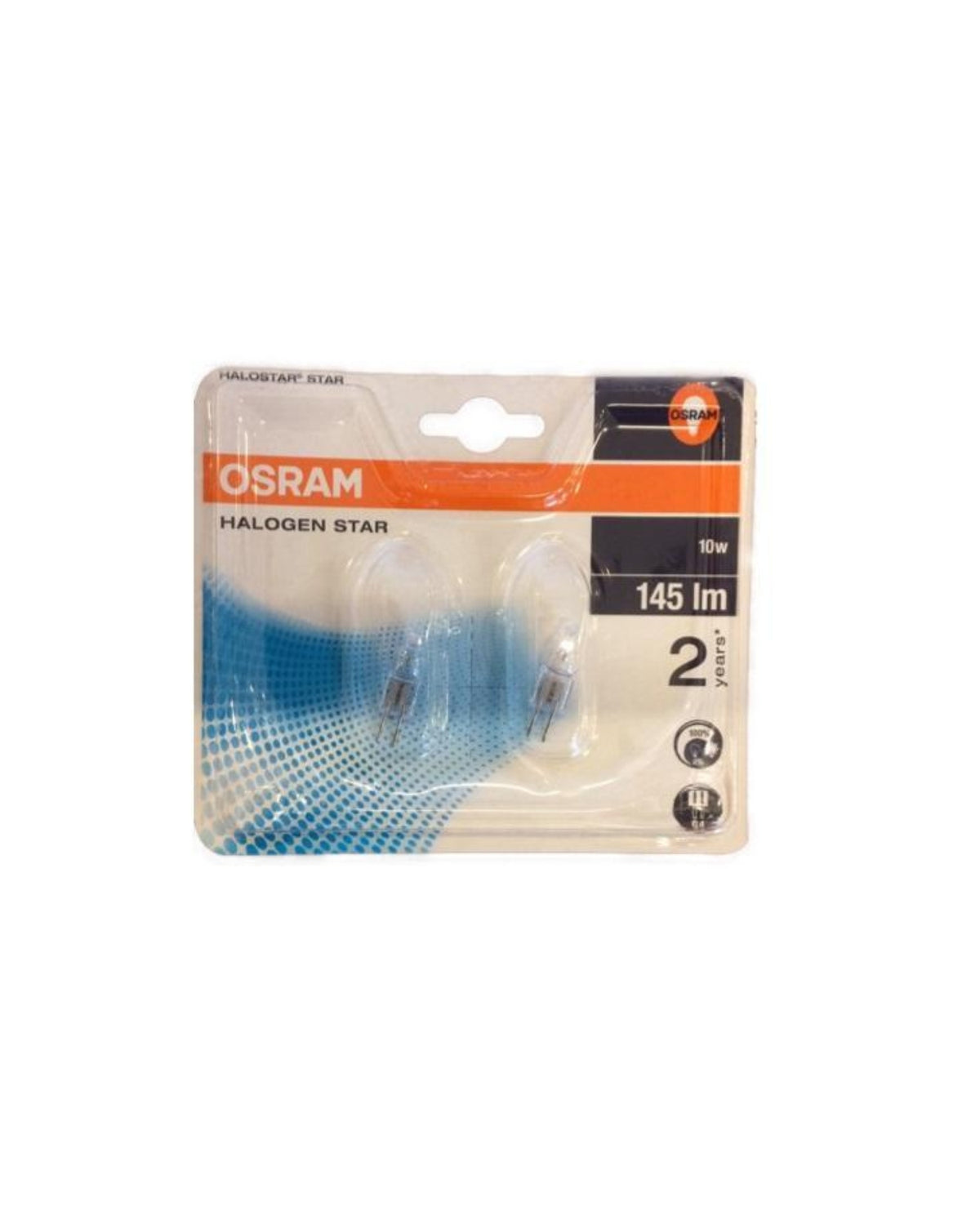 Halogen pins 2 pcs - 10W 130 lm
