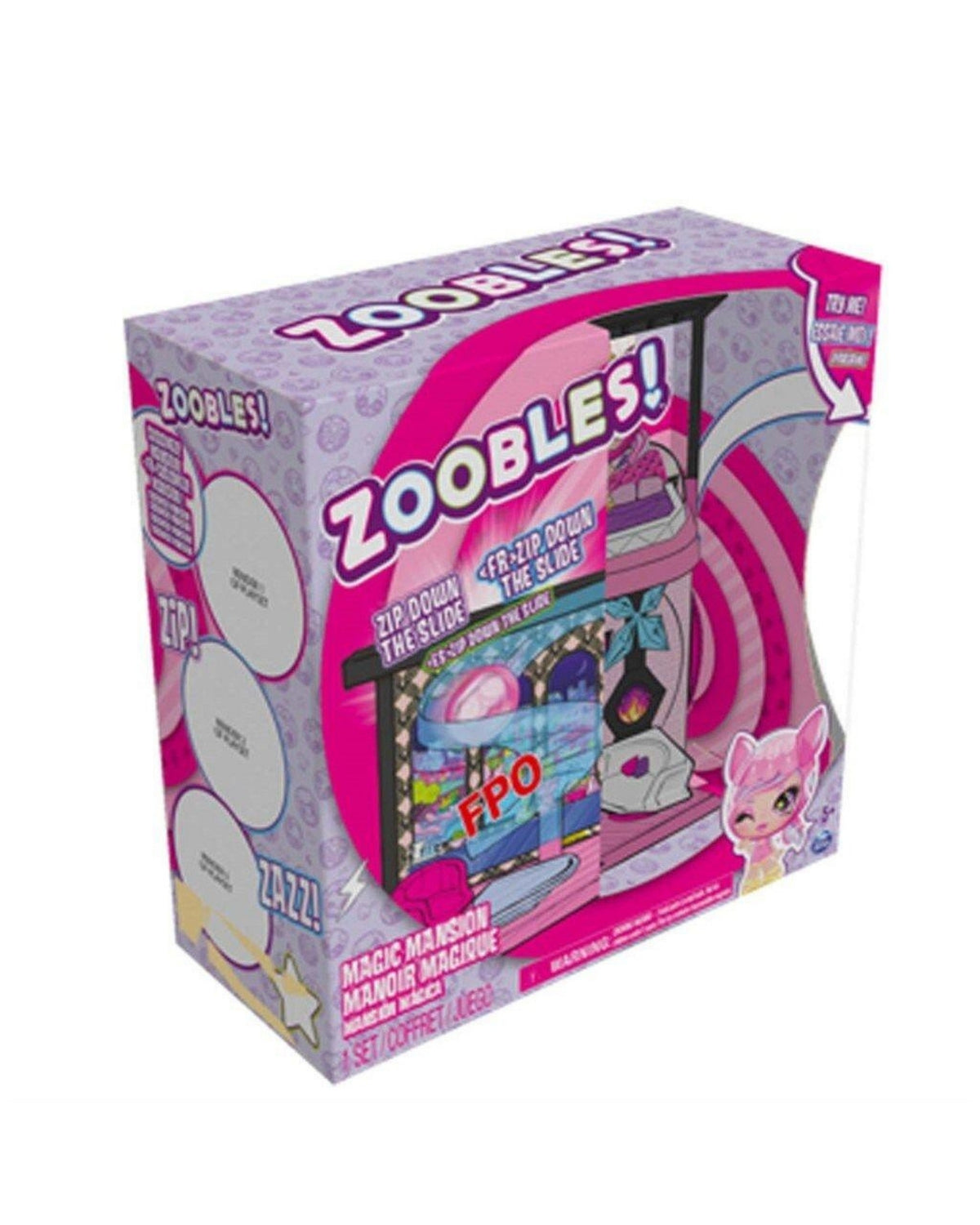 Zooble's Magic Mansion Spinning Playset