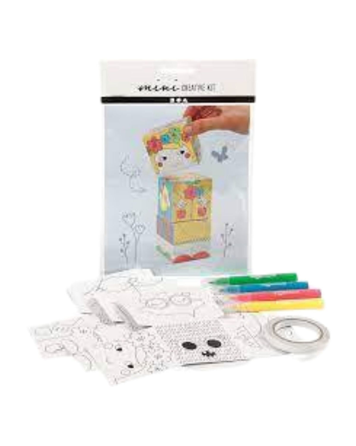 Mini DIY Kit, stacking blocks, 1 set