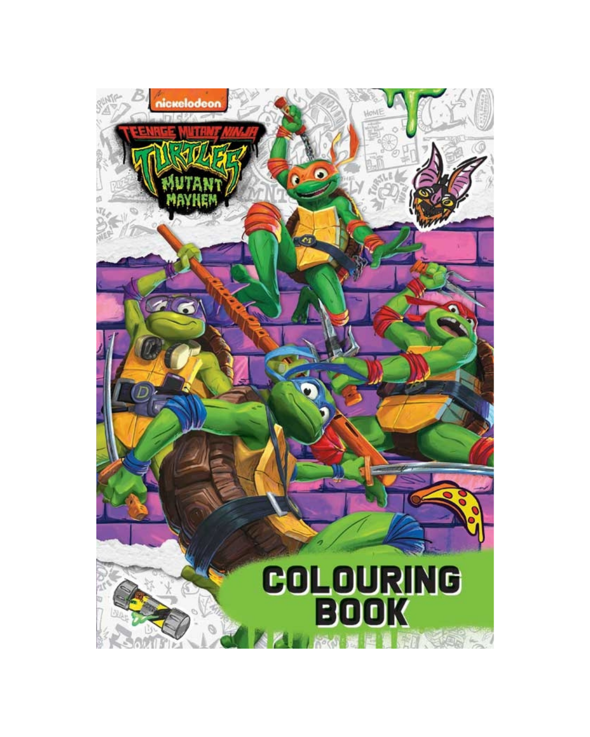 Turtles Malebog A4