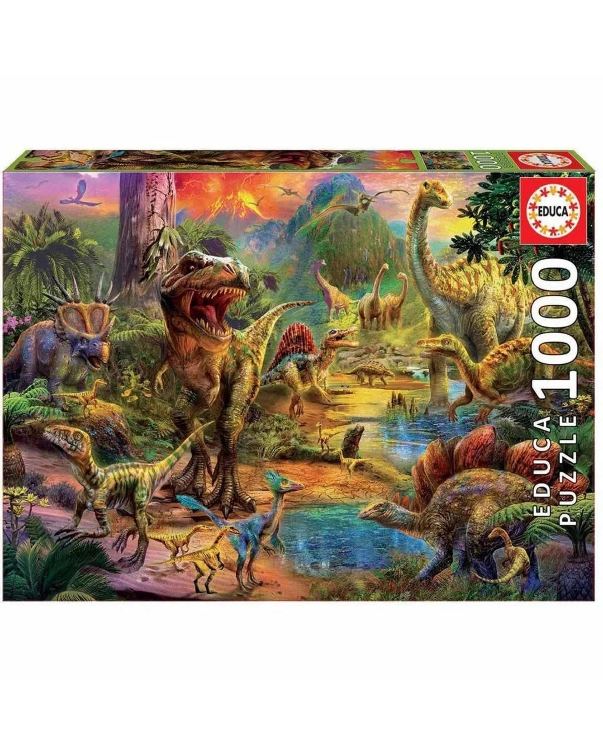 Educa 1000 Land of Dinosaurs