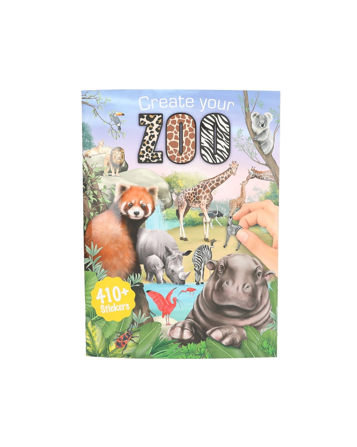 Create your Zoo Activity Book with stickers