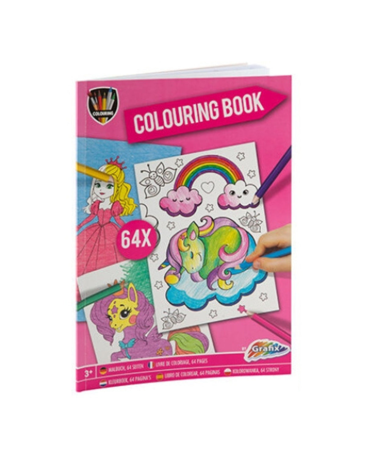 Coloring book A4 64 pages