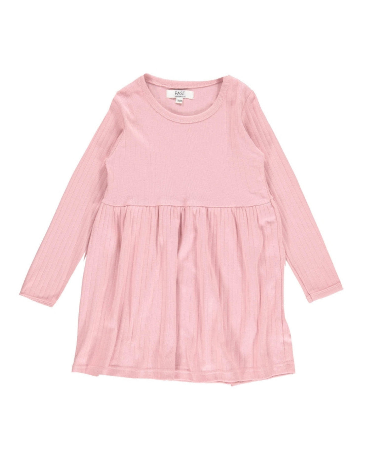 Rosa - BombiBitt- rib kjole DR500