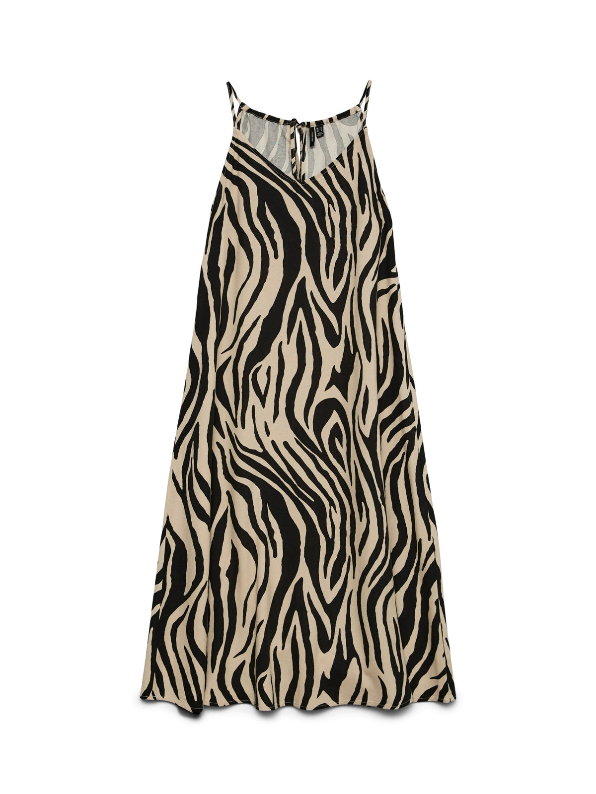 Silver Lining Sina Zebra Black Kjole fra Vero Moda - 10340519