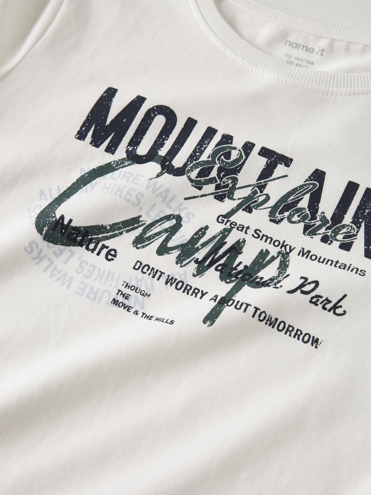 Cloud Dancer Camp Bluse fra Name it - 13224969