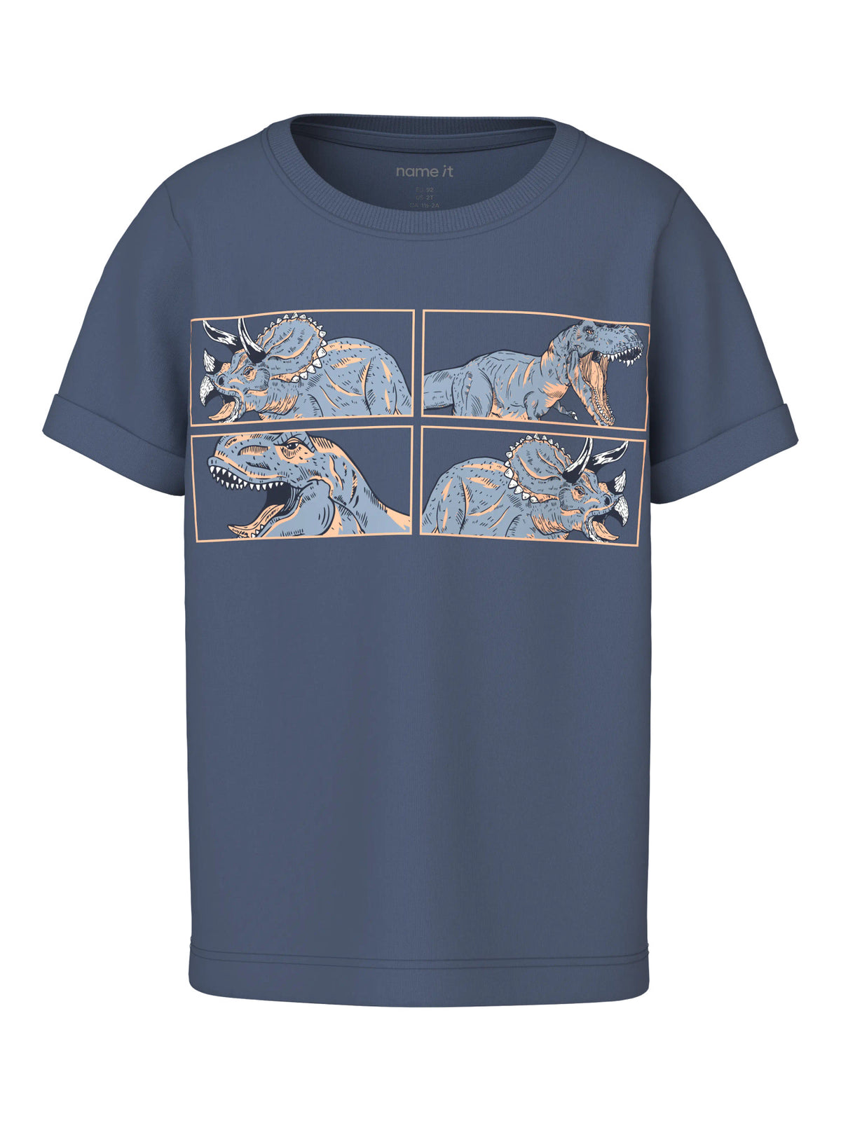 Vintage Indigo Dino Neck Bluse fra Name it - 13227488