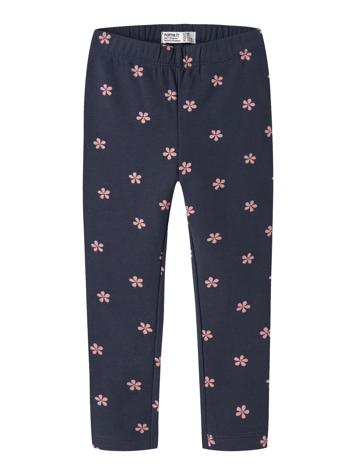 Navy Blazer White Flower Leggings fra Name it - 13234445