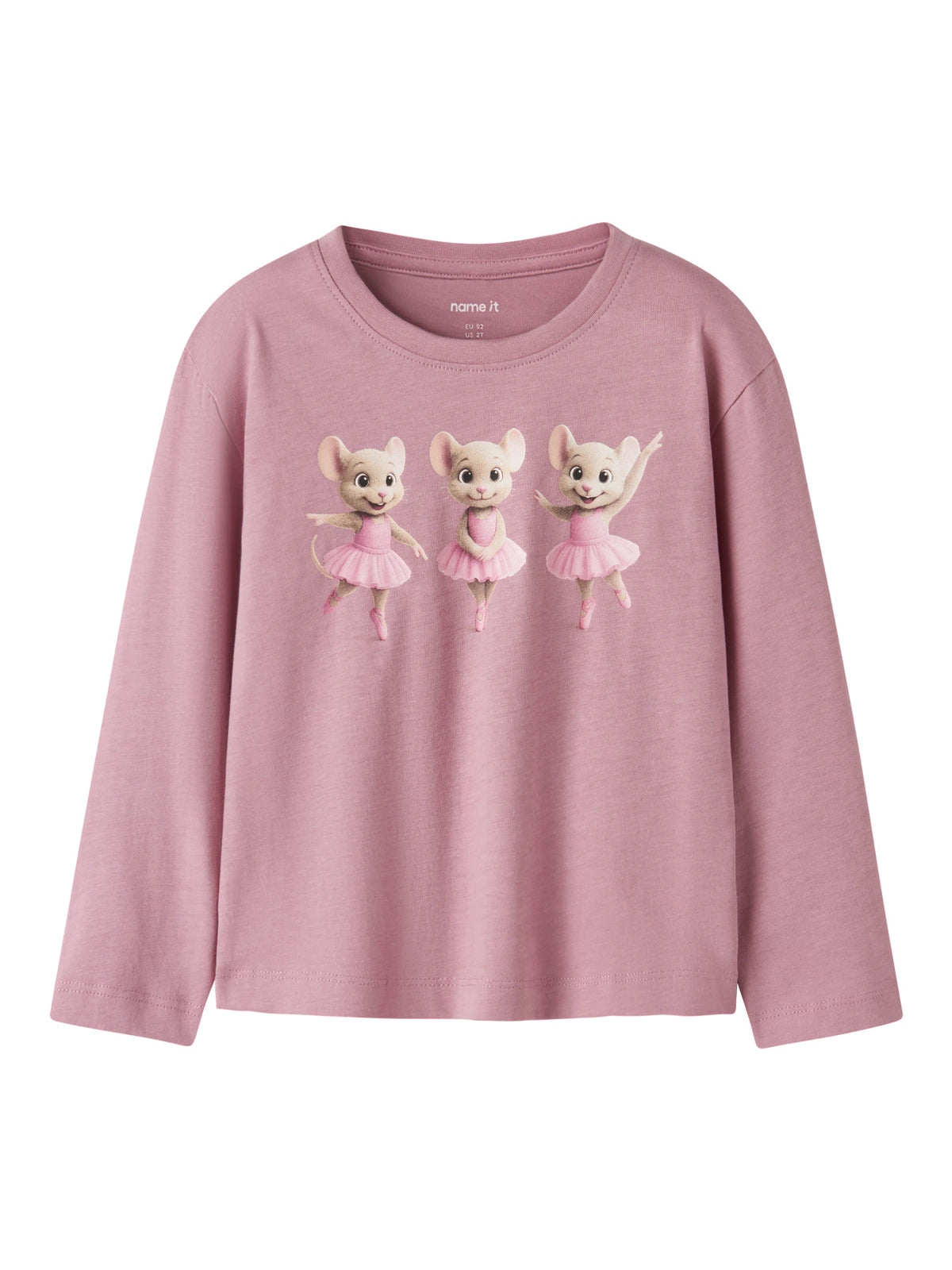 Lilas Ballerina Mice Bluse fra Name it - 13238407