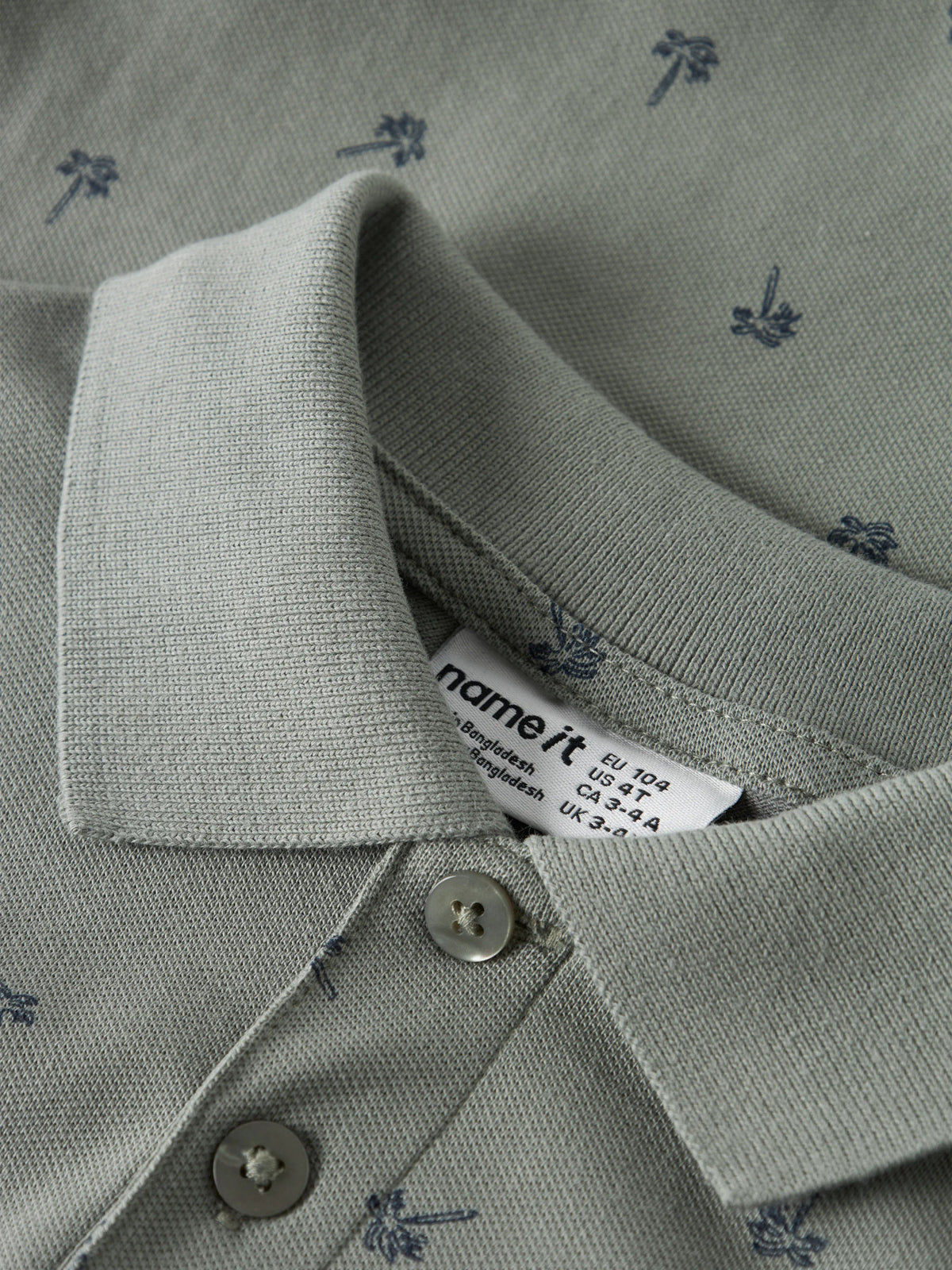 Shadow Palm polo bluse fra Name it - 13241568