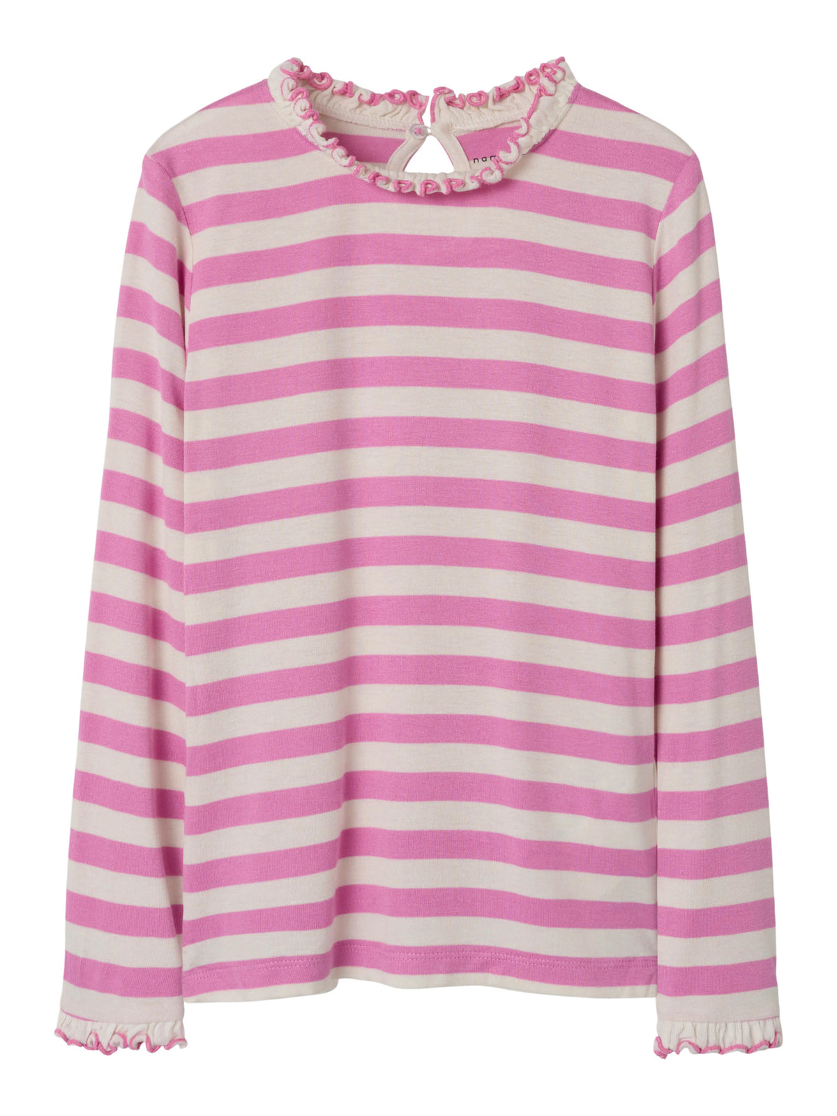 Fuchsia Pink Bright Withe Top fra Name it - 13242470