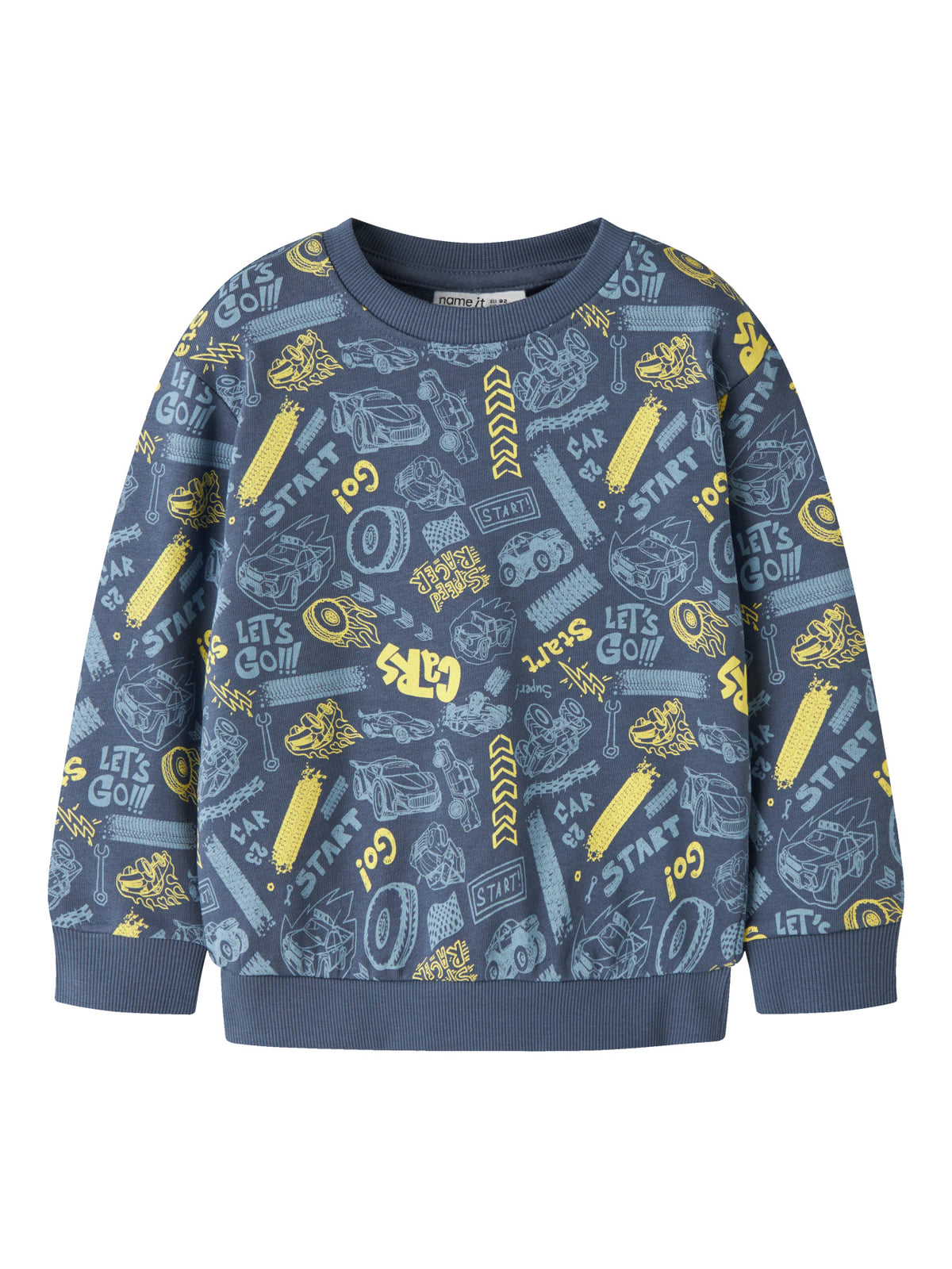 Vintage Indigo Car Speed Sweatshirt fra Name it - 13246360