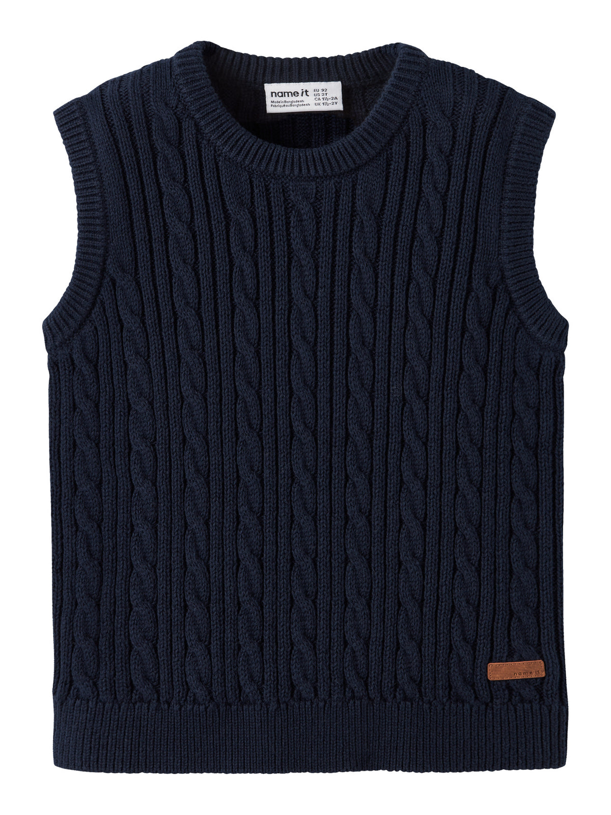 Navy Blazer Strikvest fra Name it - 13249007
