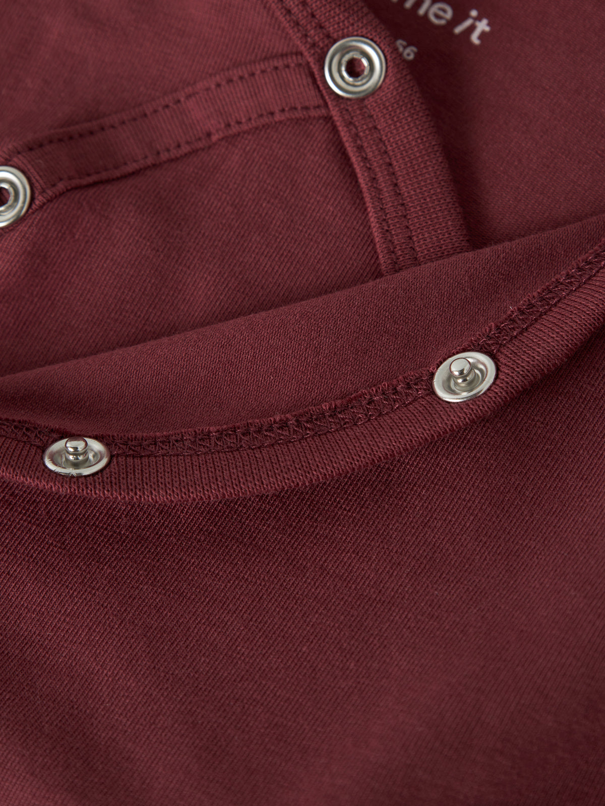 Oxblood red name it - Body - med lange ærmer - 13249094