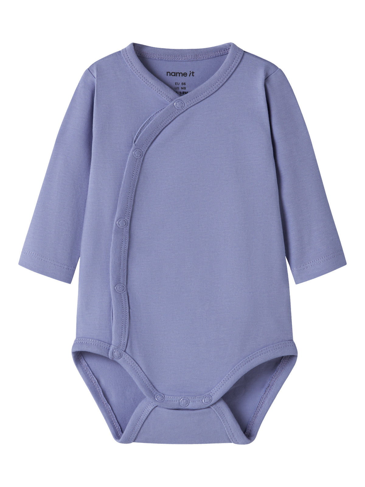 Lilla- lavender violet - name it - Body - med lange ærmer - 13249094