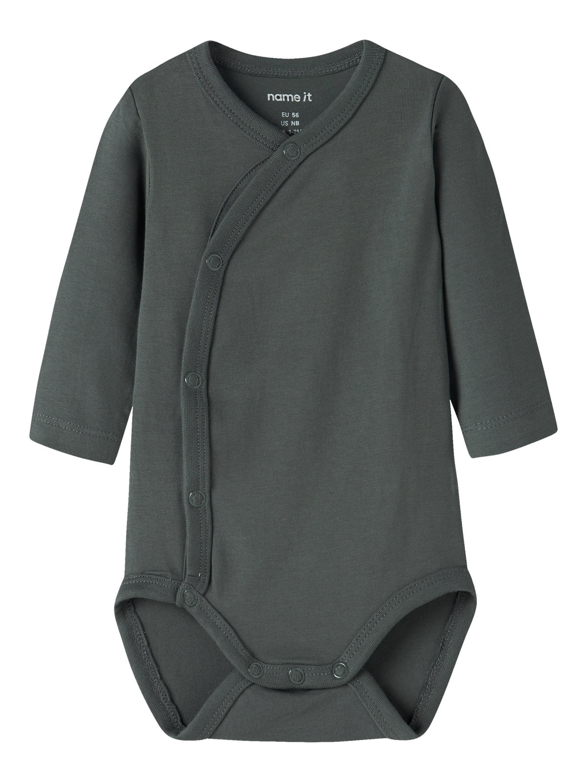 Grøn urban chic - name it - Body - med lange ærmer - 13249095