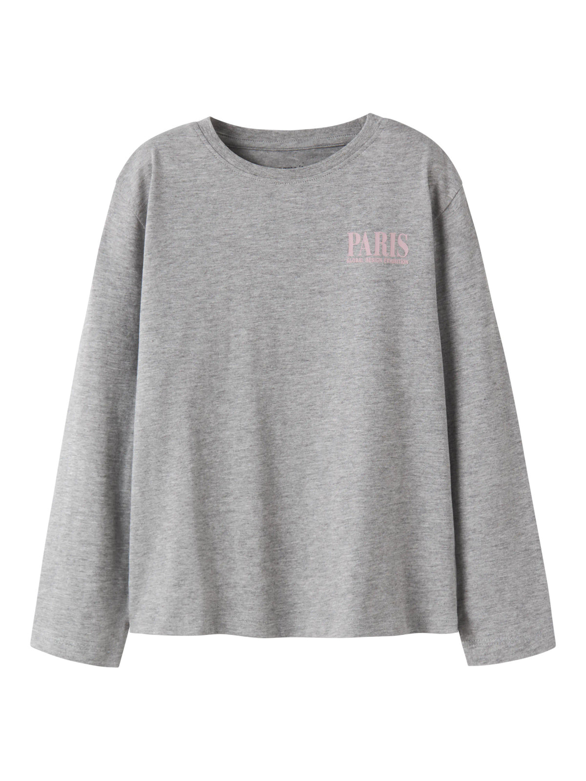 Grey Melange Bluse fra Name it - 13249357