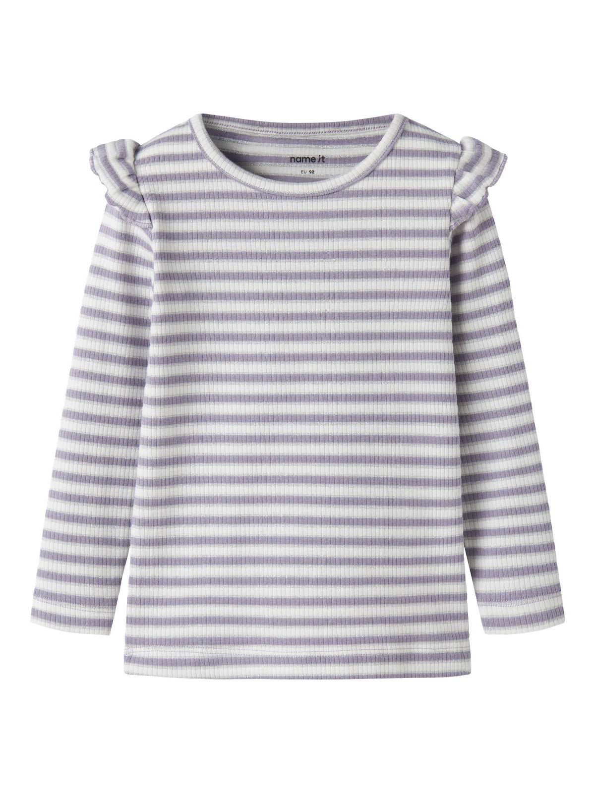 Lavender Gray Cloud Dancer Top fra Name it - 13251811