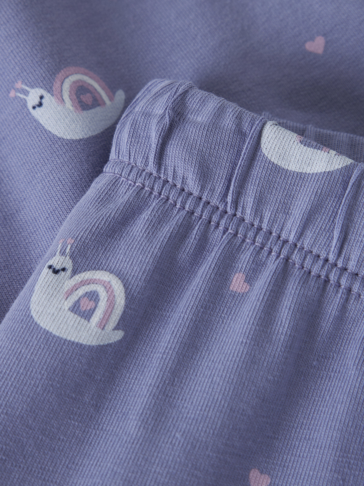 Lavender Violet Snail Leggings fra Name it - 13252211