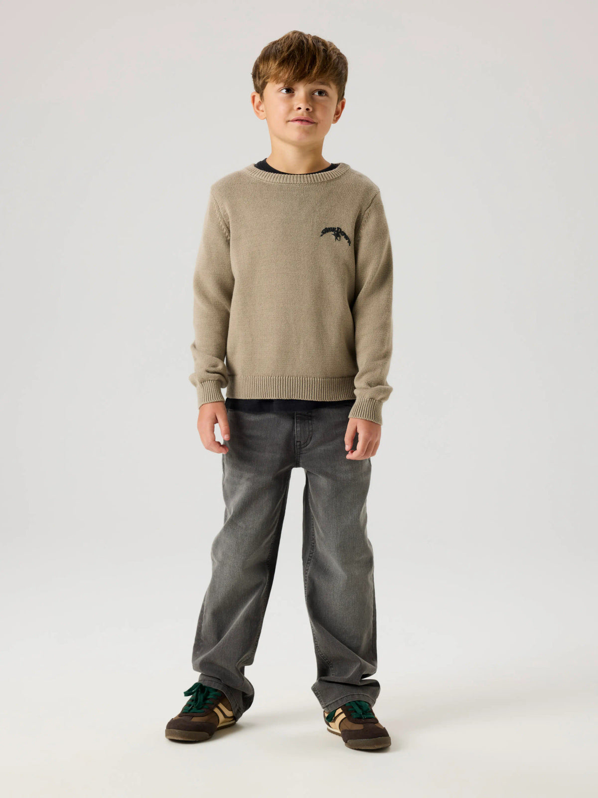 Vintage Khaki Striktrøje fra Name it - 13252413