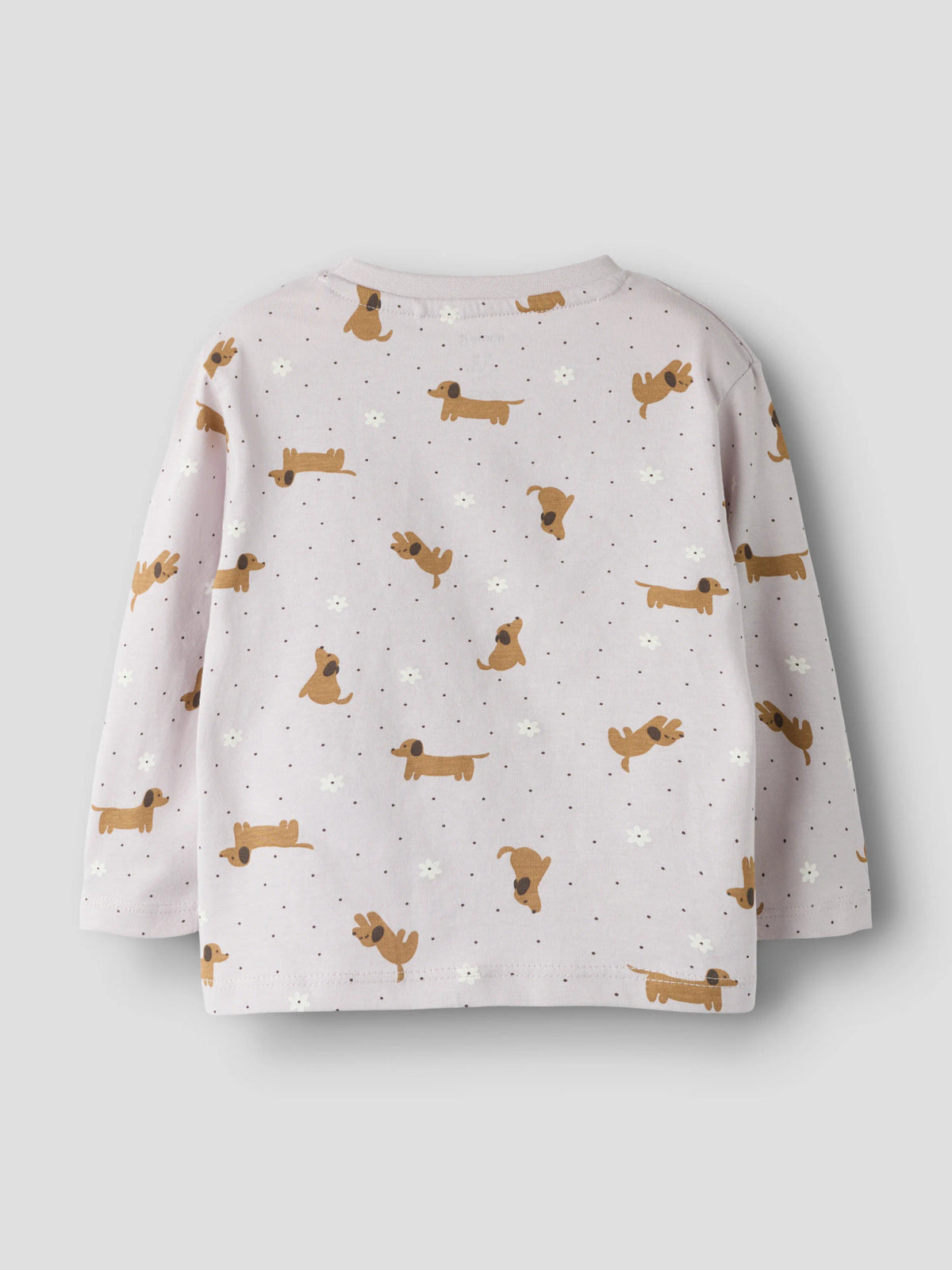Lilac Marble Dachshunds Bluse fra Name it - 13253205