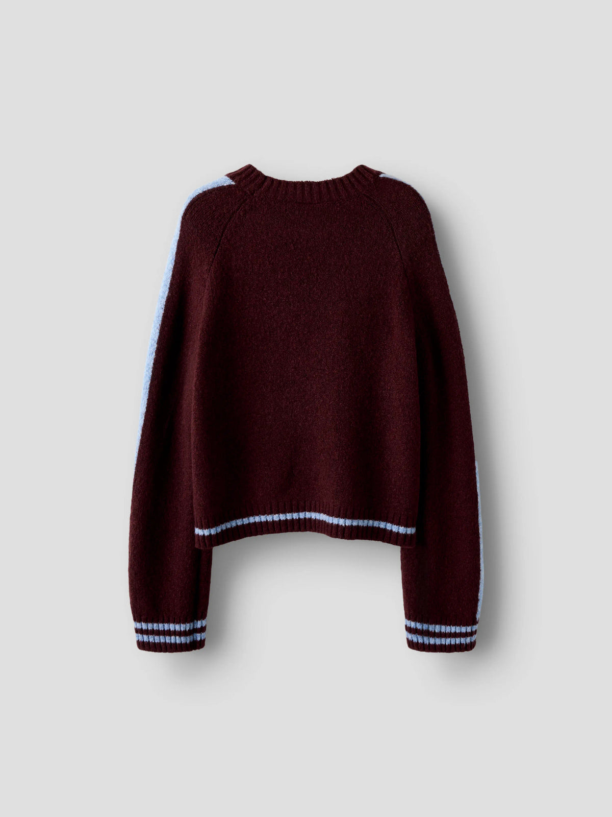 Burgundy Striktrøje fra Name it - 13256152