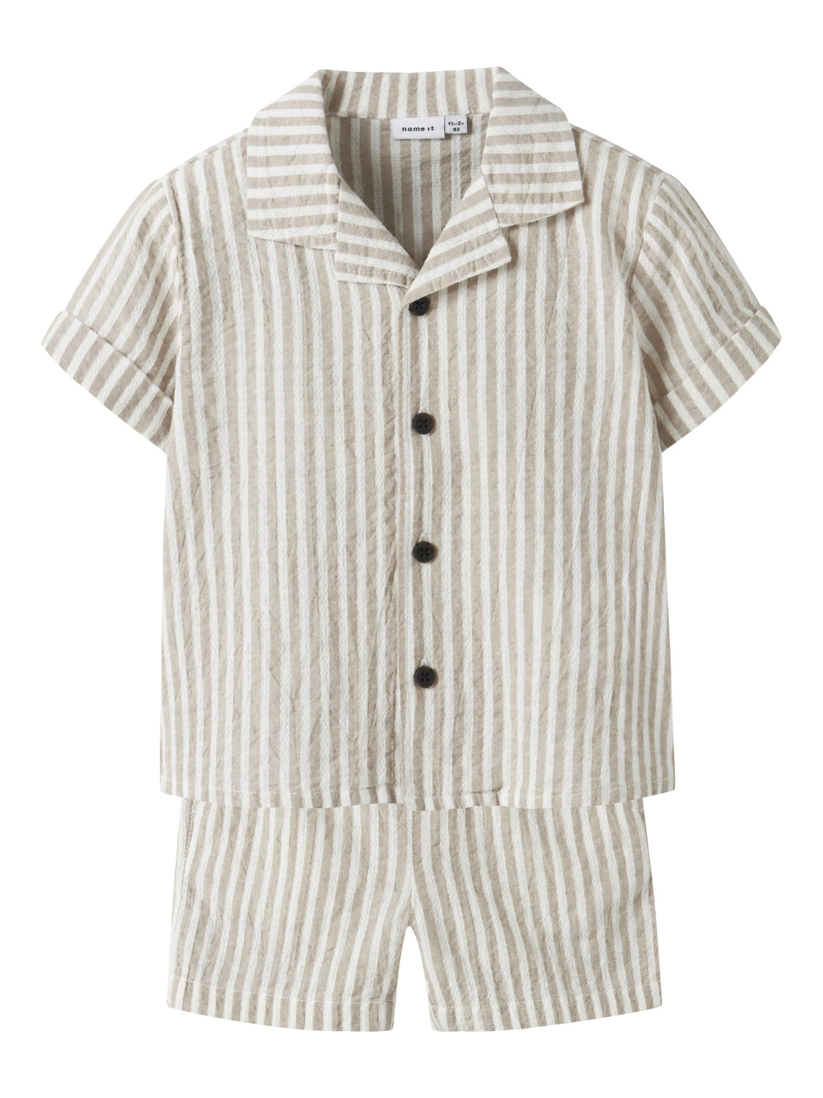 Chateau Gray skjorte og shorts sæt fra Name it - 13257878