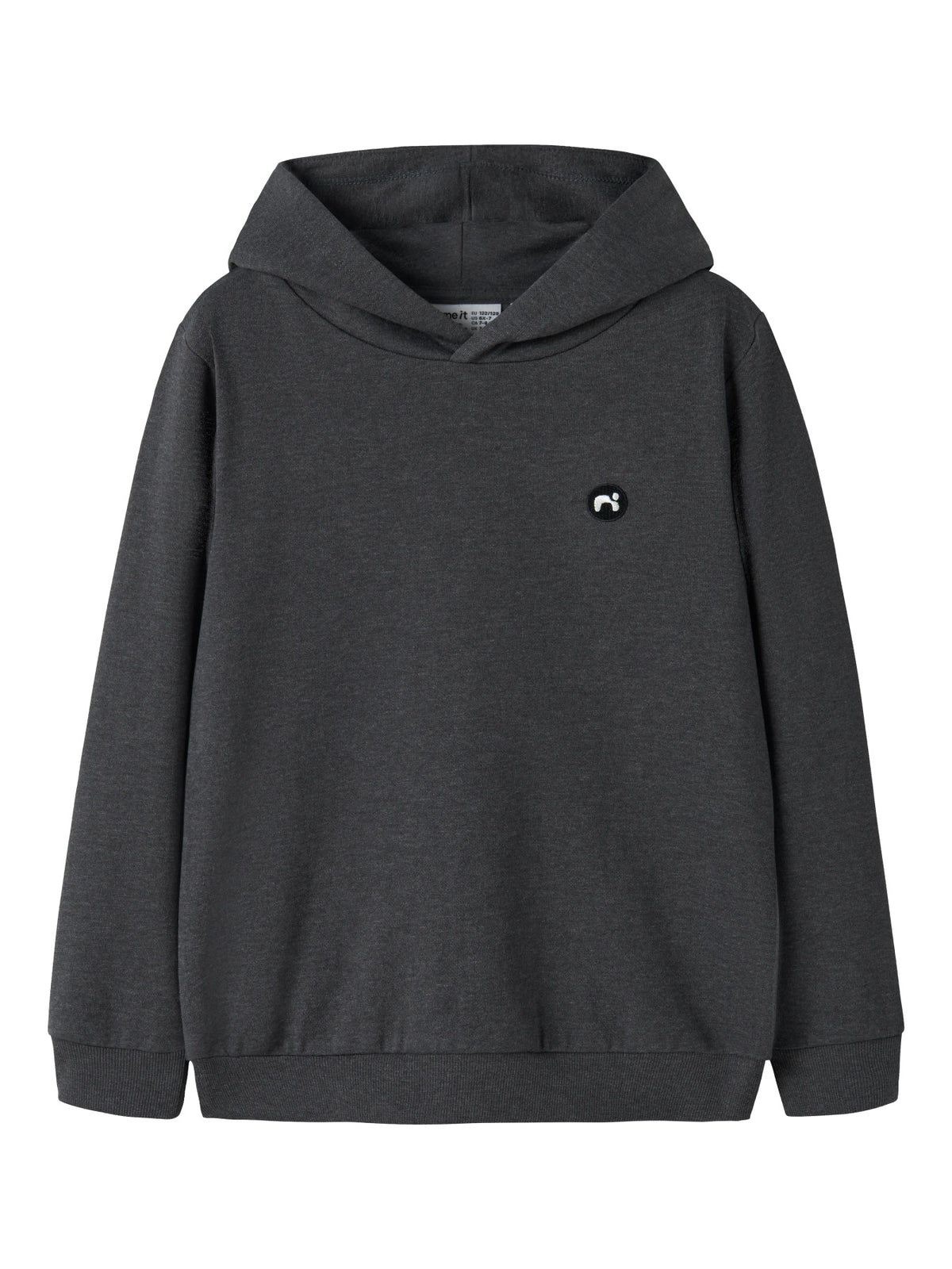 Dark Grey Melange Sweatshirt fra Name it - 13258118