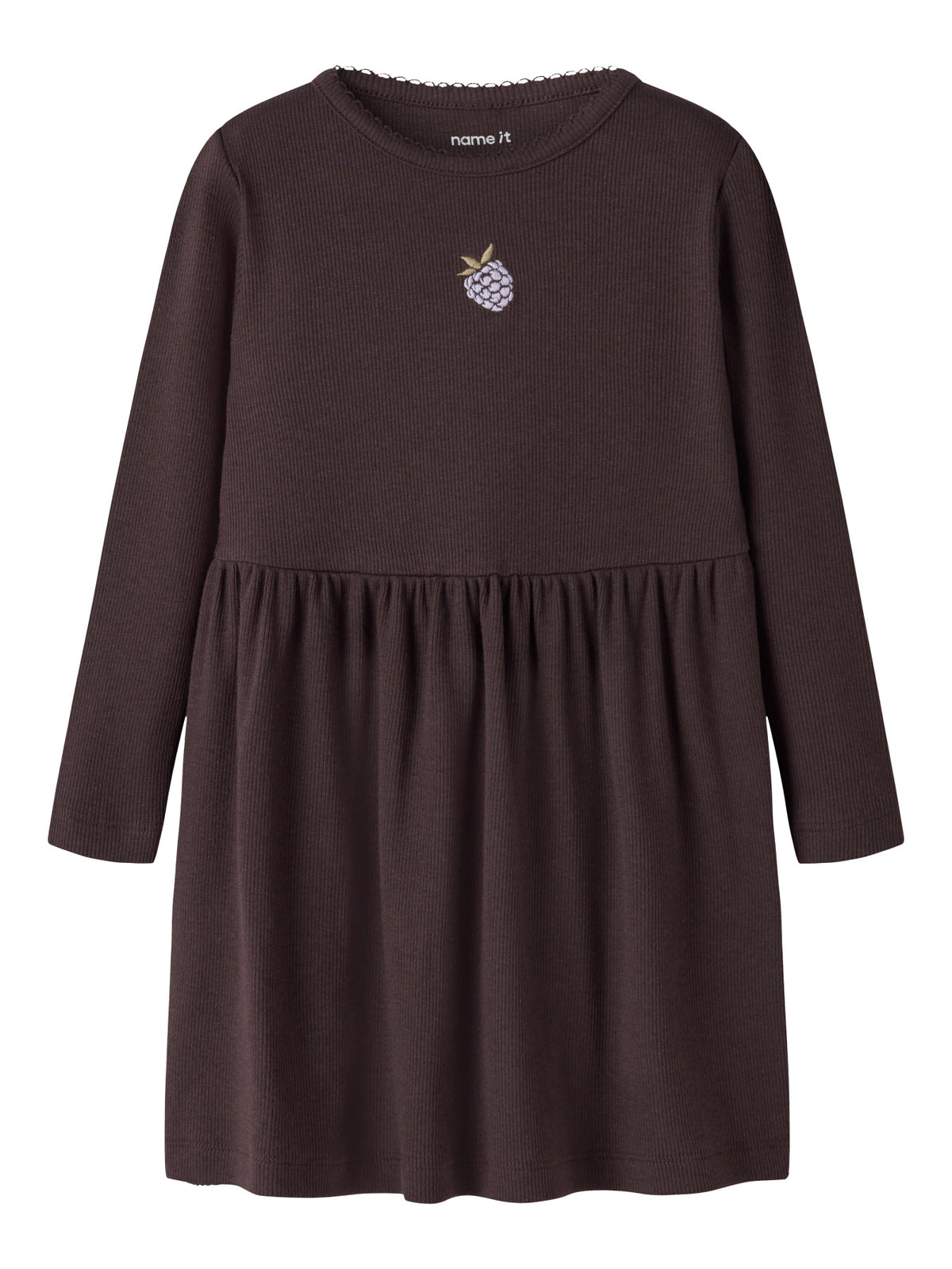 Chocolate Plum Kjole fra Name it - 13260234