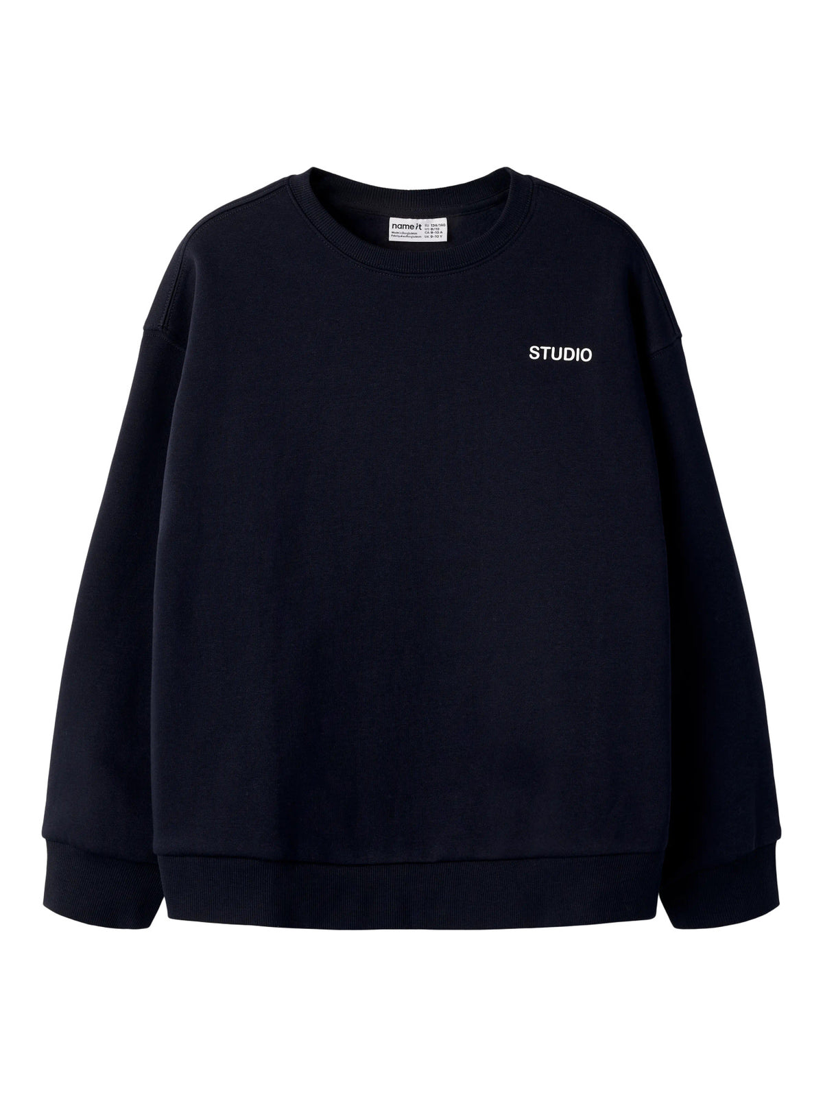 Dark Sapphire BRIGHT WHITE PRINT Sweatshirt fra Name it - 13260423
